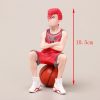 10 5cm Anime Slam Basketball Dunk Player Sakuragi Rukawa Maple Red haired PVC Figure Collection Model 1 - Slam Dunk Store
