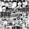 10 68Pcs Slam Dunk Anime Sticker Classic Manga Cool Sticker Bike Mobile Laptop Kids Toys Diy 1 - Slam Dunk Store