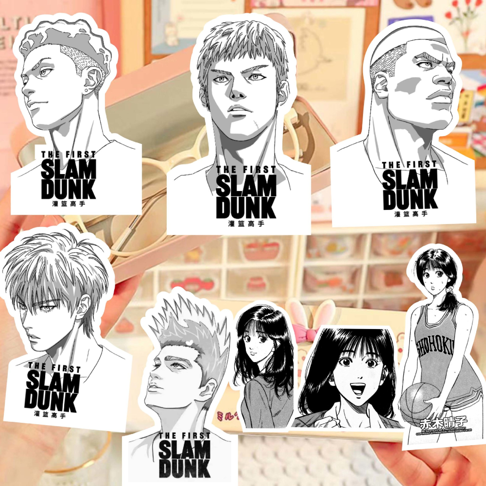 10 68Pcs Slam Dunk Anime Sticker Classic Manga Cool Sticker Bike Mobile Laptop Kids Toys Diy 5 - Slam Dunk Store