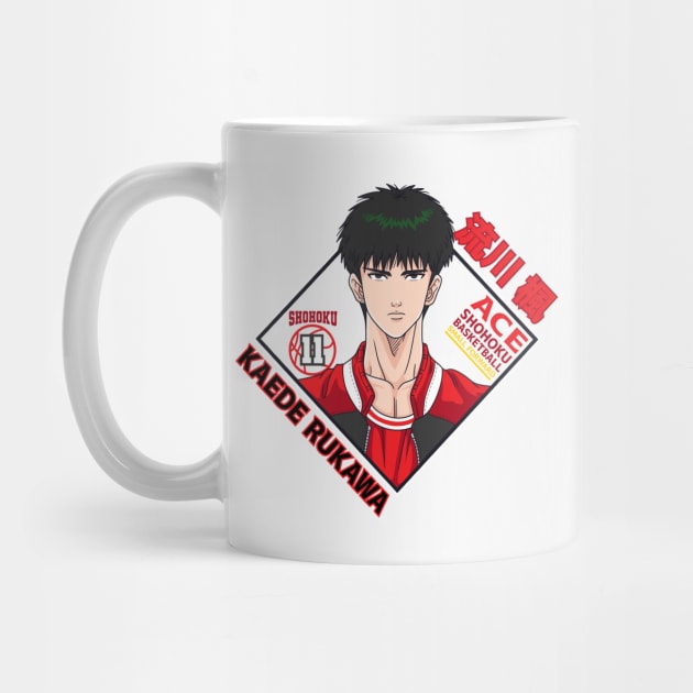 Shohoku Ace Rukawa Mug Official onepiece Merch