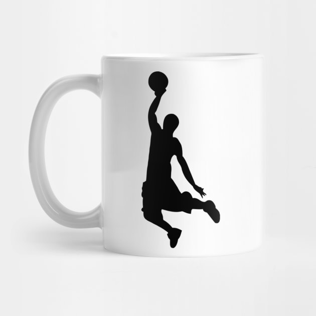 Basketball Player Slamdunk Silhouette Mug Official onepiece Merch