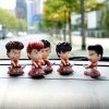5pcs Set Car Interior Decoration Kawai Anime Slam Dunk Hanamichi Sakuragi Action Figure Figurines Ornament Auto - Slam Dunk Store