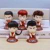 5pcs Set Car Interior Decoration Kawai Anime Slam Dunk Hanamichi Sakuragi Action Figure Figurines Ornament Auto 2 - Slam Dunk Store