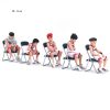 5pcs set Slam Dunk Figure PVC Action Toy Kaede Rukawa Hanamichi Sakuragi Takenori Miyagi Ryota Collection - Slam Dunk Store