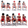 5pcs set Slam Dunk Figure PVC Action Toy Kaede Rukawa Hanamichi Sakuragi Takenori Miyagi Ryota Collection - Slam Dunk Store