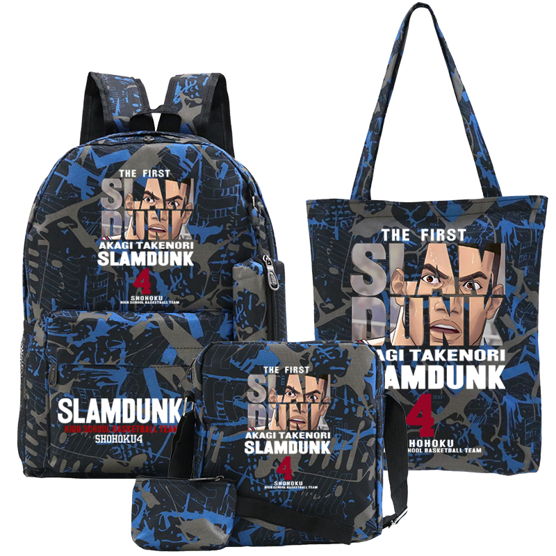 Akagi Takenori Mochila Hombre School Bags for Boys Messenger Bag Large Capacity Travel Bag Bolsa Feminina 3 - Slam Dunk Store