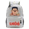 Anime SLAM DUNK Backpack Children Harajuku Basketball Bagpack Xiangbei Basketball School Bags Comic Mochilas Para Estudiantes 1 - Slam Dunk Store