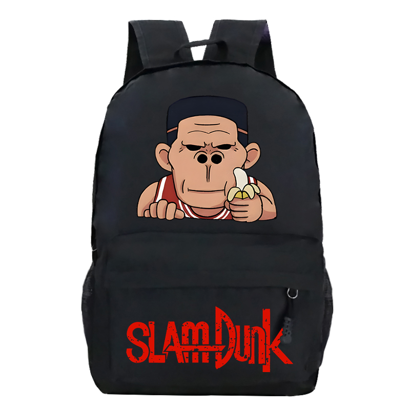 Anime SLAM DUNK Backpack Children Harajuku Basketball Bagpack Xiangbei Basketball School Bags Comic Mochilas Para Estudiantes 2 - Slam Dunk Store