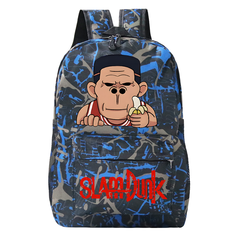 Anime SLAM DUNK Backpack Children Harajuku Basketball Bagpack Xiangbei Basketball School Bags Comic Mochilas Para Estudiantes 4 - Slam Dunk Store