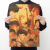 Anime SLAM DUNK Character collection kraft paper retro poster home decorative painting wall sticker decorative painting 5 - Slam Dunk Store