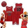 Anime Sakuragi Hanamichi Cosplay Slam Dunk Jersey Shohoku School Basketball Team Uniform Sportswear Kaede Rukawa Cosplay - Slam Dunk Store