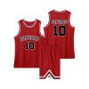 Anime Sakuragi Hanamichi Cosplay Slam Dunk Jersey Shohoku School Basketball Team Uniform Sportswear Kaede Rukawa Cosplay 4 - Slam Dunk Store