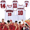 Anime Slam Dunk Cosplay Sakuragi Hanamichi Jersey Kaede Rukawa Cosplay Costume Jersey Shohoku School Basketball Team - Slam Dunk Store