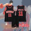 Anime Slam Dunk Cosplay Sakuragi Hanamichi Jersey Shohoku School Basketball Team Uniform Sportswear Kaede Rukawa Cosplay 3 - Slam Dunk Store