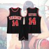 Anime Slam Dunk Cosplay Sakuragi Hanamichi Jersey Shohoku School Basketball Team Uniform Sportswear Kaede Rukawa Cosplay 5 - Slam Dunk Store