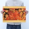 Anime Slam Dunk Retro Kraft Paper Poster Room Decoration Home Decoration Painting Wall Sticker Picture 3 - Slam Dunk Store