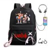 Anime The First Slam Dunk Fashion Backpack Bag Teens College Students Schoolbag Slam Dunk Travel Zipper 1 - Slam Dunk Store