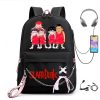 Anime The First Slam Dunk Fashion Backpack Bag Teens College Students Schoolbag Slam Dunk Travel Zipper - Slam Dunk Store