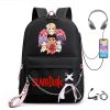 Anime The First Slam Dunk Fashion Backpack Bag Teens College Students Schoolbag Slam Dunk Travel Zipper 2 - Slam Dunk Store