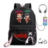 Anime The First Slam Dunk Fashion Backpack Bag Teens College Students Schoolbag Slam Dunk Travel Zipper 5 - Slam Dunk Store