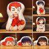 Anime Two Dimensional Slam Dunk Sakuragi Hanamichi Kaede Rukawa Haruko Akagi Cushion Pillow Cartonn Kawaii Stuffed 1 - Slam Dunk Store
