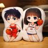 Anime Two Dimensional Slam Dunk Sakuragi Hanamichi Kaede Rukawa Haruko Akagi Cushion Pillow Cartonn Kawaii Stuffed 3 - Slam Dunk Store