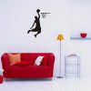 Cartoon Basketball Player Dunk wall Sticker for home decorative Vinyl Living Room wall decor decals Switch 3 - Slam Dunk Store