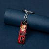 Cartoon SLAM DUNK Keychain Stainless Steel Pendant Anime Figure Painting Kaede Rukawa Sakuragi Hanamichi Keyring Key 1 - Slam Dunk Store