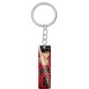Cartoon SLAM DUNK Keychain Stainless Steel Pendant Anime Figure Painting Kaede Rukawa Sakuragi Hanamichi Keyring Key 5 - Slam Dunk Store