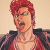 DLKKLB Classic Anime Movie SLAM DUNK Poster Vintage Basketball Home Decoration Painting Kraft Paper 51x36cm Art 2 - Slam Dunk Store