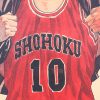 DLKKLB Classic Anime Movie SLAM DUNK Poster Vintage Basketball Home Decoration Painting Kraft Paper 51x36cm Art 3 - Slam Dunk Store