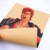 DLKKLB Classic Anime Movie SLAM DUNK Poster Vintage Basketball Home Decoration Painting Kraft Paper 51x36cm Art 4 - Slam Dunk Store