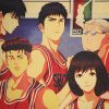 DLKKLB Comic Slam Dunk Basketball Vintage Kraft Paper Wall Sticker Bar Cafe Retro Poster Home Decorative 3 - Slam Dunk Store