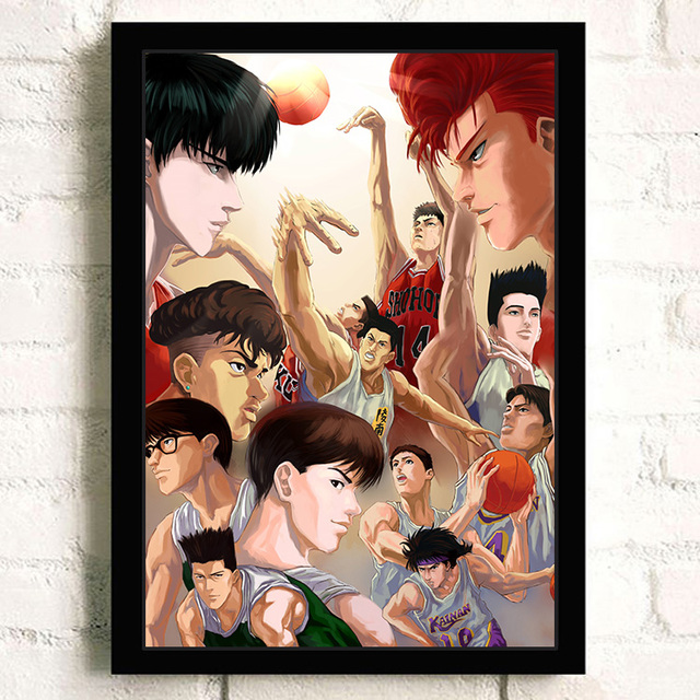 Japan abstract Anime figure SLAM DUNK wall art Home Decor Nursery Kids Room poster Cartoon Painting 1.jpg 640x640 1 - Slam Dunk Store