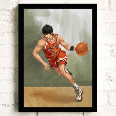 Japan abstract Anime figure SLAM DUNK wall art Home Decor Nursery Kids Room poster Cartoon Painting 13.jpg 640x640 13 - Slam Dunk Store