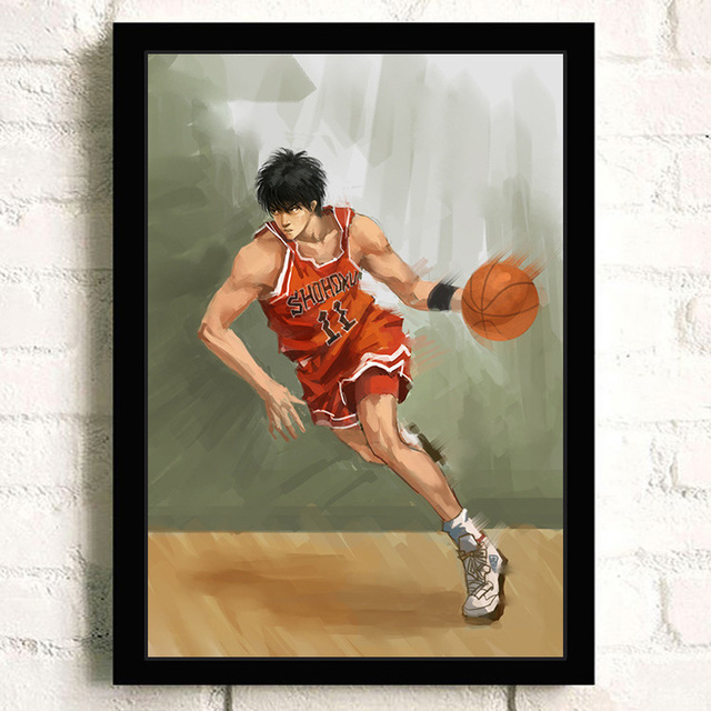 Japan abstract Anime figure SLAM DUNK wall art Home Decor Nursery Kids Room poster Cartoon Painting 13.jpg 640x640 13 - Slam Dunk Store