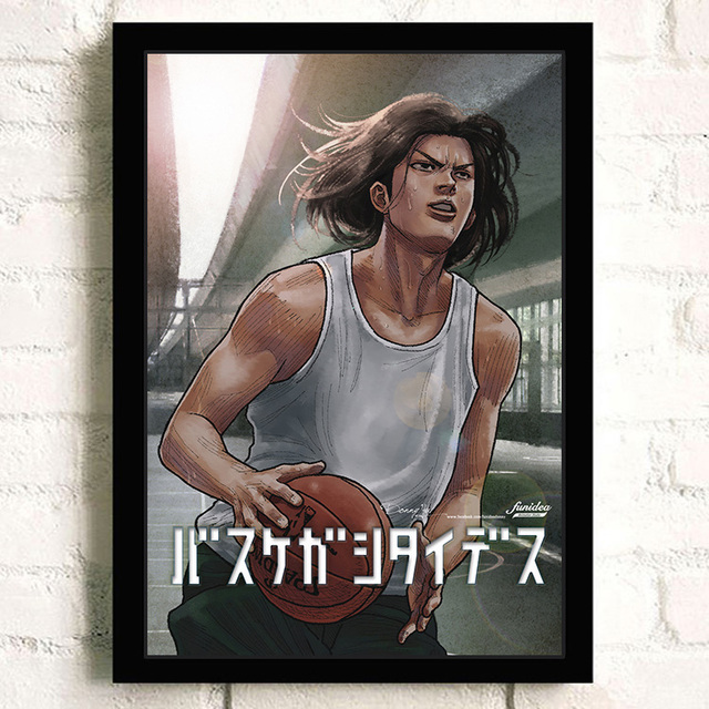 Japan abstract Anime figure SLAM DUNK wall art Home Decor Nursery Kids Room poster Cartoon Painting 15.jpg 640x640 15 - Slam Dunk Store