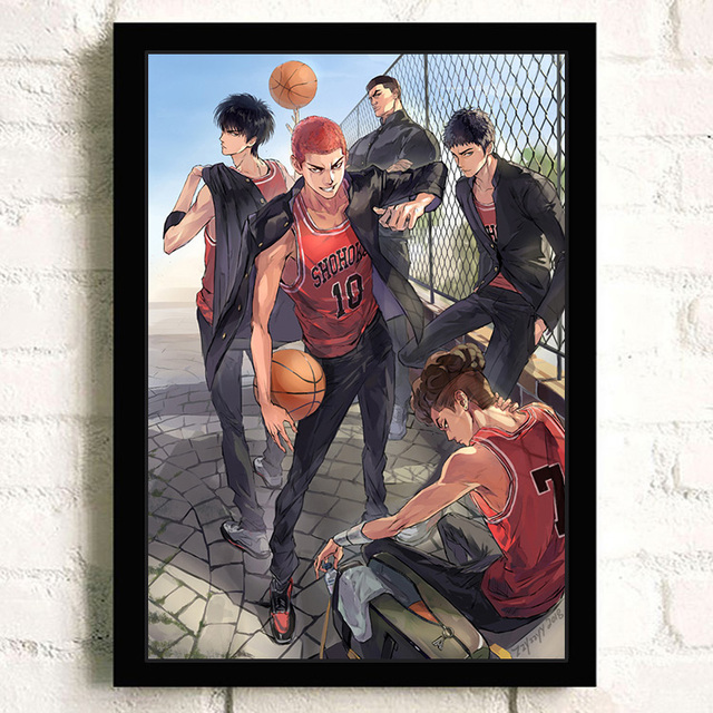 Japan abstract Anime figure SLAM DUNK wall art Home Decor Nursery Kids Room poster Cartoon Painting 18.jpg 640x640 18 - Slam Dunk Store