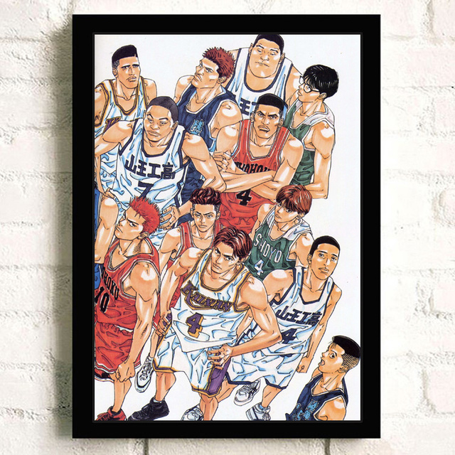 Japan abstract Anime figure SLAM DUNK wall art Home Decor Nursery Kids Room poster Cartoon Painting 29.jpg 640x640 29 - Slam Dunk Store