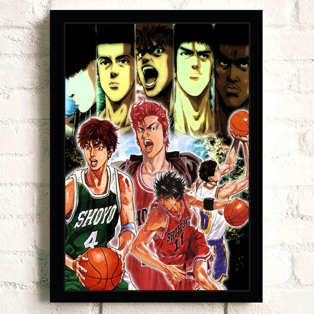Japan abstract Anime figure SLAM DUNK wall art Home Decor Nursery Kids Room poster Cartoon Painting 33.jpg 640x640 33 - Slam Dunk Store