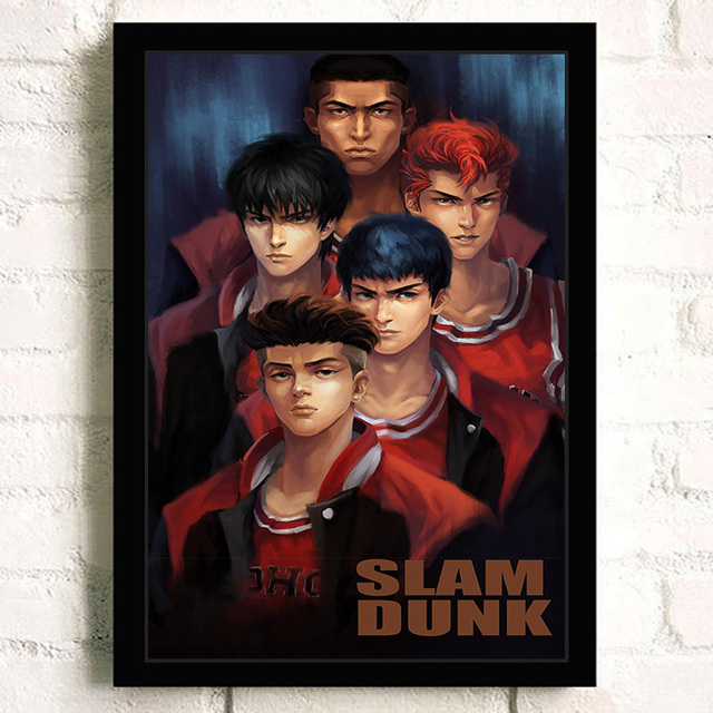 Japan abstract Anime figure SLAM DUNK wall art Home Decor Nursery Kids Room poster Cartoon Painting 7.jpg 640x640 7 - Slam Dunk Store