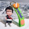 Kawaii Japan Anime Slam Dunk Sakuragi Hanamichi Keychains PVC Cartoon Figure Model Pendant Keyrings Figure Key 5 - Slam Dunk Store