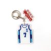 Keychain Man Slam Dunk Key Chain Women Anime Acrylic Key Ring Chain for Pants Sakuragi Hanamichi 4 - Slam Dunk Store