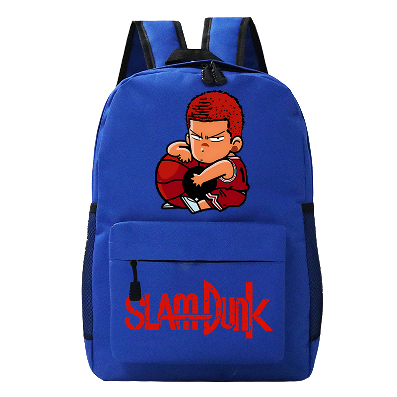 SLAM DUNK Harajuku Bookbag Anime Sakuragi Hanamichi Boy Sac A Dos Fashion Zipper Backpack Comic Basketball 3 - Slam Dunk Store