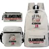 SLAM DUNK Schoolbag for Student 3pcs set Travel Backpacks Casual Laptop Backpack Mochilas Para Estudiantes PenBag 1 - Slam Dunk Store