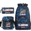 SLAM DUNK Schoolbag for Student 3pcs set Travel Backpacks Casual Laptop Backpack Mochilas Para Estudiantes PenBag 5 - Slam Dunk Store