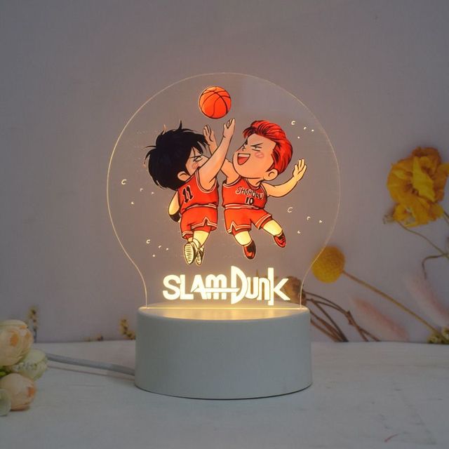Slam Dunk 3d Toy Figures Sakuragi Hanamichi Anime Led Light Gifts Lamp Cartoon Print Acrylic Kawaii 2.jpg 640x640 2 - Slam Dunk Store