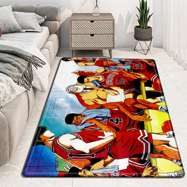 Slam Dunk Japan Anime Cartoon Area Rug Carpet Rug for Living Room Bedroom Sofa Doormat Decoration 17.jpg 640x640 17 - Slam Dunk Store
