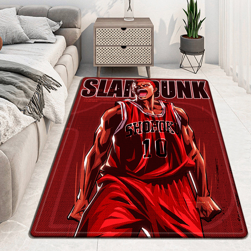 Slam Dunk Japan Anime Cartoon Area Rug Carpet Rug for Living Room Bedroom Sofa Doormat Decoration 2 - Slam Dunk Store