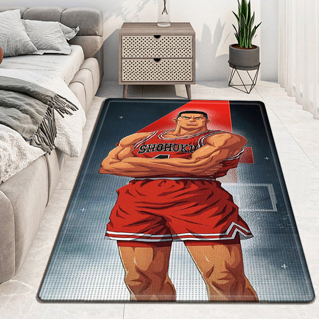 Slam Dunk Japan Anime Cartoon Area Rug Carpet Rug for Living Room Bedroom Sofa Doormat Decoration 8.jpg 640x640 8 - Slam Dunk Store